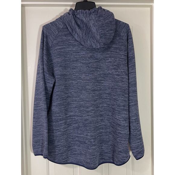 Yellowstone Hoodie Womens XL Blue Sweatshirt Kangaroo Pocket Drawstring Snaps - Picture 4 of 12